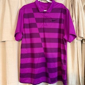 Nike Men's Bold Purple Dri-Fit Polo